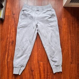 Women’s Large Light Grey Baggy Drawstring Sweatpants